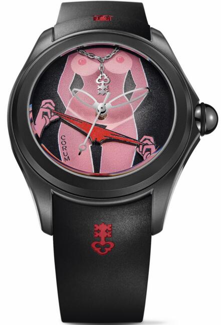 Corum Bubble Red Panties L082 / 03670 mens watch